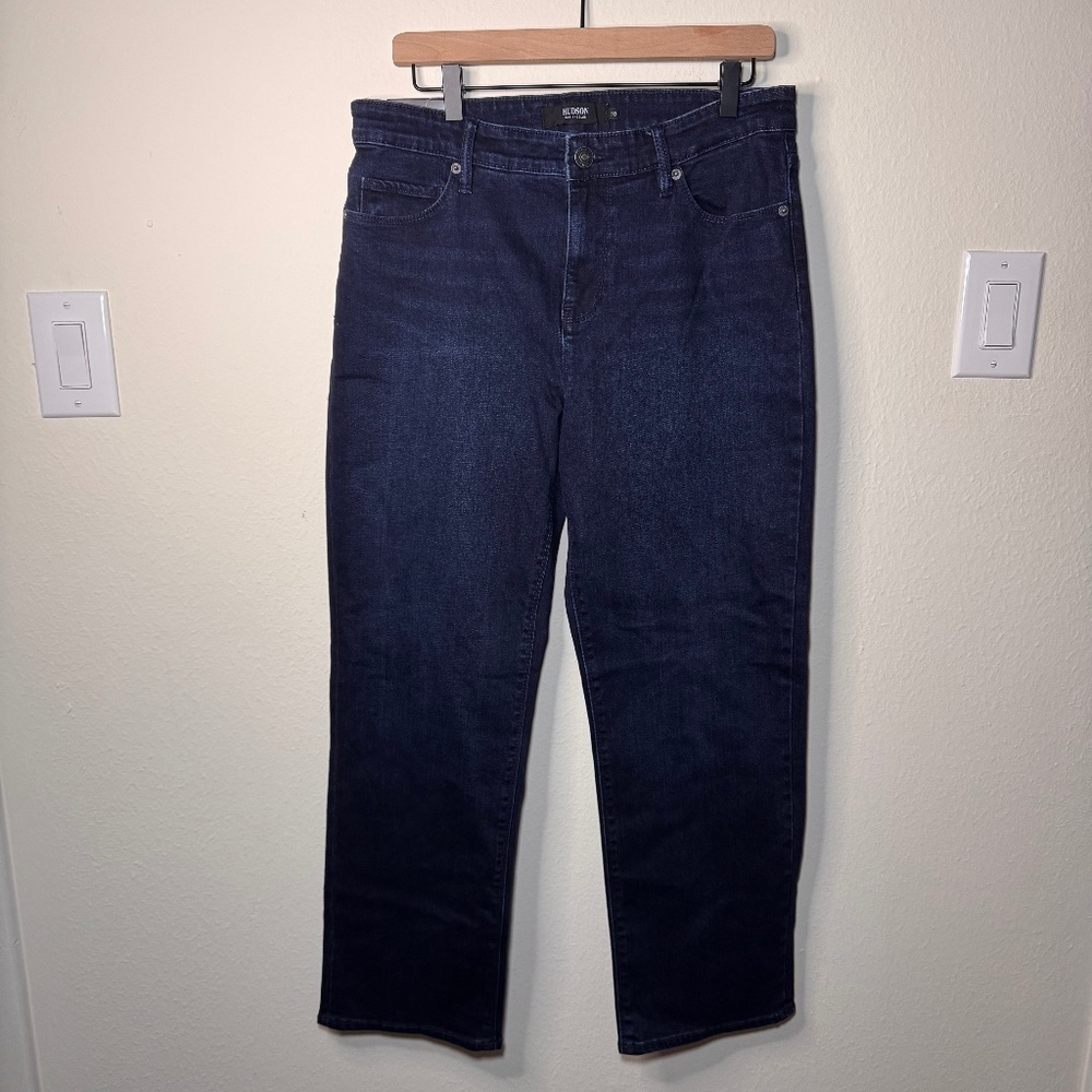 Hudson Los Angeles Women’s Straight Leg Jeans Size 30 – Dark Wash Denim